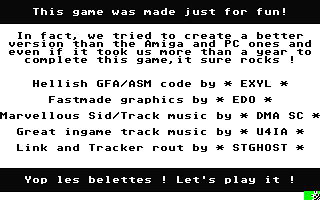 Pie Bill Gates atari screenshot